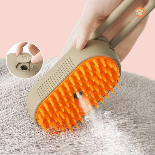 Brosse à vapeur pour animaux