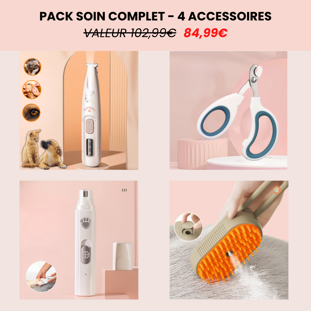 Pack Soin Complet - 4 Accessoires